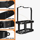 5 28 Gallons  20l Jerry Can Holder Bracket Mount Gas Rack Oil Tank Fuel New 3pcs