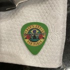 Guns N Roses Slash Pick S  o Paulo Brazil Not This Lifetime Tour 2017 Green Rare