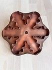 Martha Stewart By Mail Large Snow Crystal Copper Cookie Cutter Snowflake