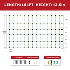 Beiyi Electric Fence Netting  164 l X 42 5  H X H 