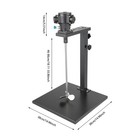 Pneumatic Paint Mixer W  Stand 5 Gallon For Tank Barrel Stainless Steel Mix Tool