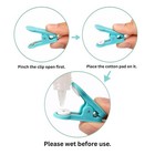 Wired Clip Electrode Unit With Soft Ten-millimeter Round Felt Pads  Series   