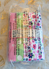 Gerber Baby Girl 3-pack  Green pink Butterflies   Flowers Flannel Burp Cloths