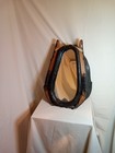Antique Horse Collar Wall Mirror  Western Art Rustic Decor