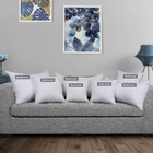 Utopia Bedding 12x12 Pillow Inserts  Set Of 2  White     Indoor Decorative   