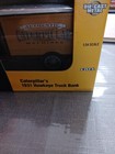 Ertl  1931 Hawkeye Box Truck   2440 Caterpillar  Diecast Metal  Coin Bank Nib