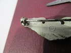 Wwii  Aviation Wings Sterling Pin 1-1 2     White Star W  Sterling Airplane