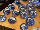 Blue Willow Miniature Children s Tea Set 31 Pieces Made In Japan Vintage