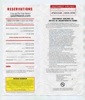 Southwest Airlines Ticket Jacket The Only Web Site Our Fares Call Home 2002
