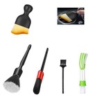 Fitosy Car Interior Duster Brushes - Soft Bristles - Duster Detail Brush