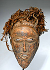 A Lwena Mask Field Collected 1970s