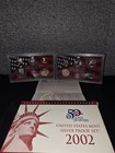 2002 Us Mint Silver Proof Set 10 Coin Ogp Coa   Free Shipping  
