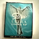 Vtg 90s y2k Silkies Ultra Control Top Pantyhose   Medium   White   Nos