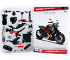 Maisto 1 12 Ducati Diavel Carbon Assemble Diy Motorcycle Bike Model Kits In Box