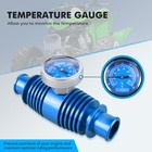 Inline Radiator Water Cooler W  Temperature Gauge For Yamaha Yfz450 r se Yfz450x