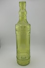 Vintage Green Glass Decanter Bottle 1970   s Style Barware Retro Kitchen Decor 13   