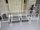 Vintage Emu Italy Chairs Mid Century Modern Bertoia Knoll Set Of 4