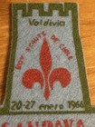 Felt Patch Commemorates A 1966 Boy Scouts Of Chile Canpava In Valdivia