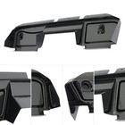 For Ezgo Rxv 2008-2015 Golf Cart Carbon Fiber Dash Cover With Locking Doors