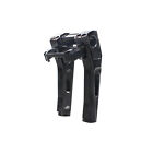 1  Bar 8  Black Riser Clamp Kit For Harley Dyna Softail Street Bob Low Rider St