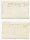 Two  2  Grotto West Bend Iowa Rppc Postcards Reverend At Work Redemption