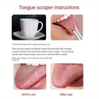Stainless Steel Tongue Scraper Cleaner Fresh Breath Oral Care Gift Box Set