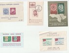 Lot Of 9 Worldwide Exhibition Souvenir Sheets