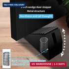Door Stoppers For Bottom Of Door- Large Spring Heavy Duty Door Stop Wedge  3   H