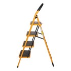 Step Ladder 4 Step Folding Step Stool Sturdy Ladder Wide Anti-slip Pedal 330 Lbs