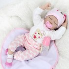 22  Lifelike Reborn Baby Doll Silicone Vinyl Newborn Girl Handmade Xmas Gift Us