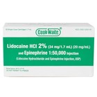 Cook-waite Green red 50 Cartridges W epinephrine 1 100 000 Hcl 2  Injectable