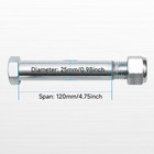 2025 2pcs 25mm Diamater Pins For Mini Excavator Connecting Other Attachments