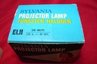Sylvania Elh Projection Projector Lamp Bulb  120v 300w Tungsten Halogen Vtg Nos