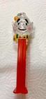 Crystal Christmas Elf Pez Dispenser Collectible Clear Head Red Stem With Feet