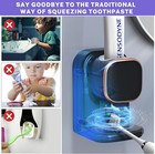 Automatic Toothpaste Dispenser wall Mounted Electric Black 