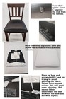 Buffalo Check Plaid Dining Room Chair Back Covers Or Seat Covers  6 Colors 