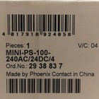 Phoenix Contact Mini-ps-100-240ac 24dc 4 Power Supply Unit  96w  Din Mount