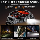 1 85  Hd Smart Watch  answer   Make Call  700mah Sleep Sports Fitness Tracker