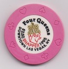Four Queens  2 50 Snapper Chip 1995-las Vegas