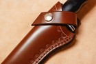 Custom Leather Sheath For Buck 119 Knife  left Hand 