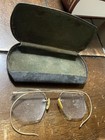Vintage Eye Glasses Antique 1 10 12k Gold Filled With Case Paris  Texas Optical