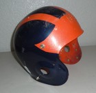 Vtg 90s Football Helmet Wolverines High School Shell Only Pro Air