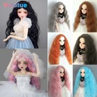 Yutotue Dolls Curly Hair Wig For 1 3 1 4 1 6 1 8 Ball Jointed Doll Replace Diy