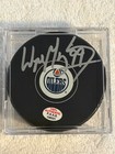 Wayne Gretzky Signed Edmonton Oilers Hockey Puck Coa
