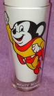 Rare Holy Grail Of Pepsi Glasses  1977 Pepsi Terrytoons Mighty Mouse Glass    