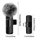 Wireless Mini Microphone Mini Mic For Tiktok  Youtube   Interviews