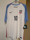 Nike Usa Usmnt 16 17 Christian Pulisic Jersey W pride Print   10 Size Xl Nwt