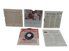 Lot Of 11 Vintage 6  Vinyl Records 45 Rpm For Diy Crafts   Upcycling