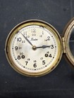  cc28  Vintage Chelsea Boston Brass Nautical Ships Clock