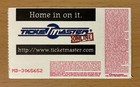 1998 Backstreet Boys   Aaron Carter East Rutherford Concert Ticket Stub 9 10
